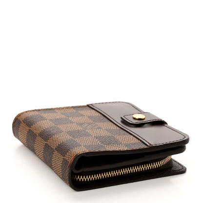 Louis Vuitton Damier Ebene Zippe Zipped Compact Wallet 4 of 8