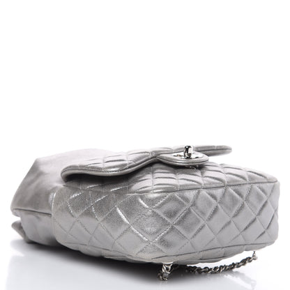 Chanel Metallic Lambskin Quilted Small In Seoul Backpack Silver 4 of 11