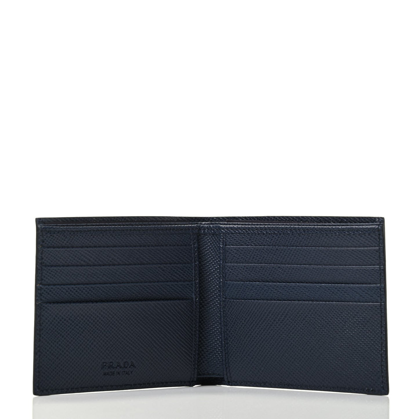 Saffiano Cuir Bi-Fold Wallet Baltico