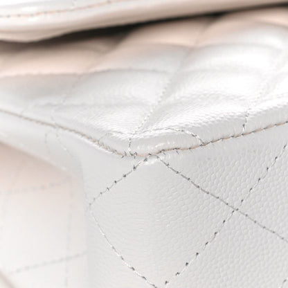 Chanel Caviar Quilted Small Double Flap White 9 of 13