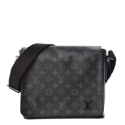 Louis Vuitton Monogram Eclipse District PM Black 1 of 9