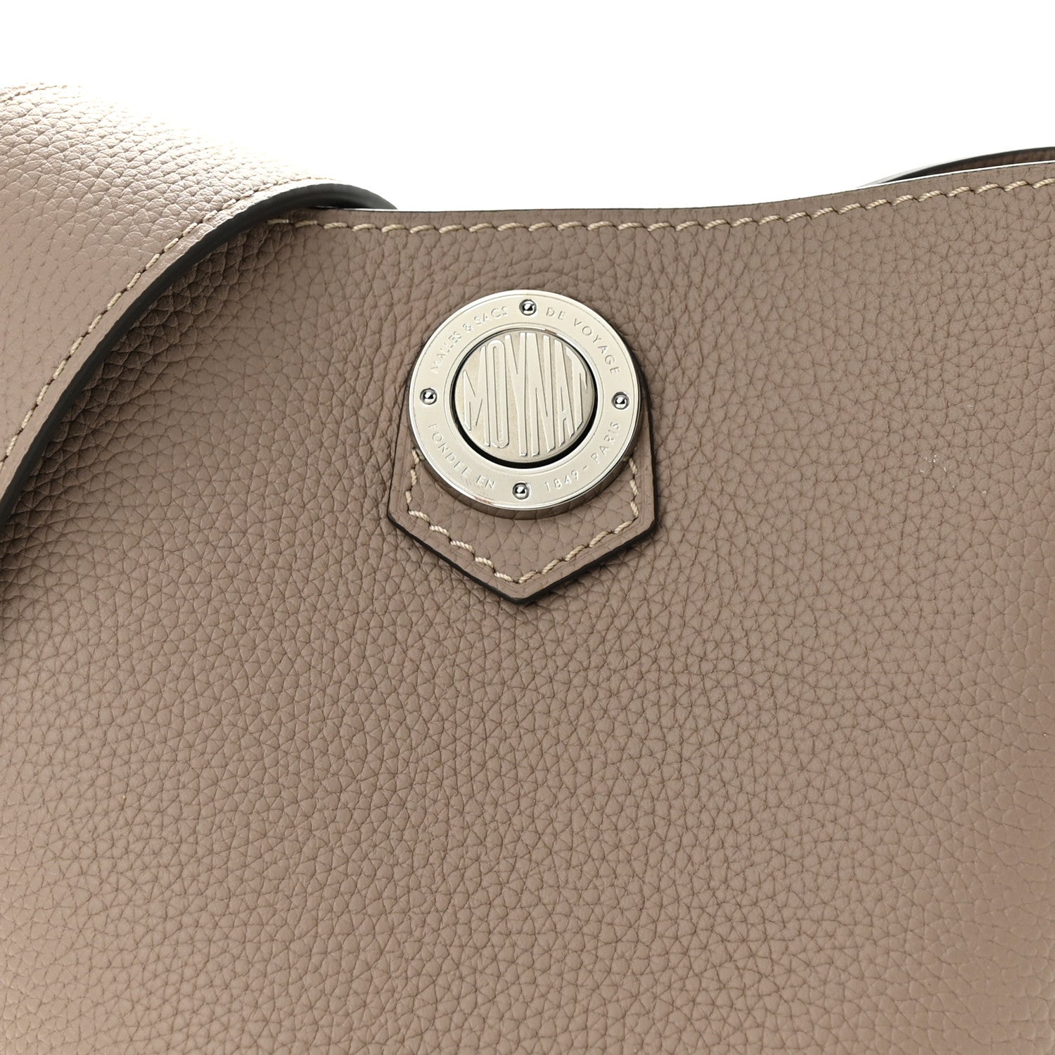 Moynat Taurillon Blush Baluchon BB Tourterelle 10 of 12