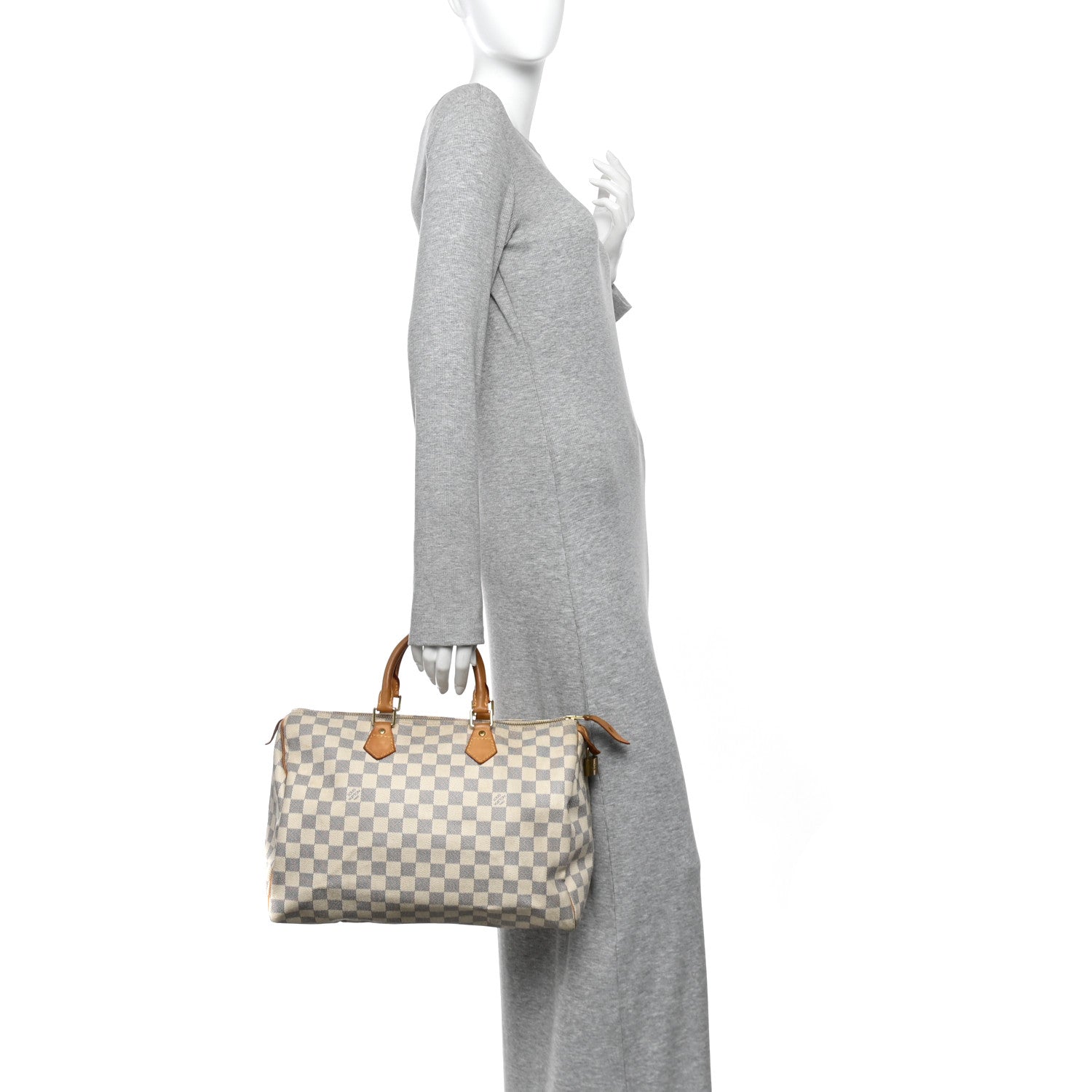 Louis Vuitton Damier Azur Speedy 35 2 of 13