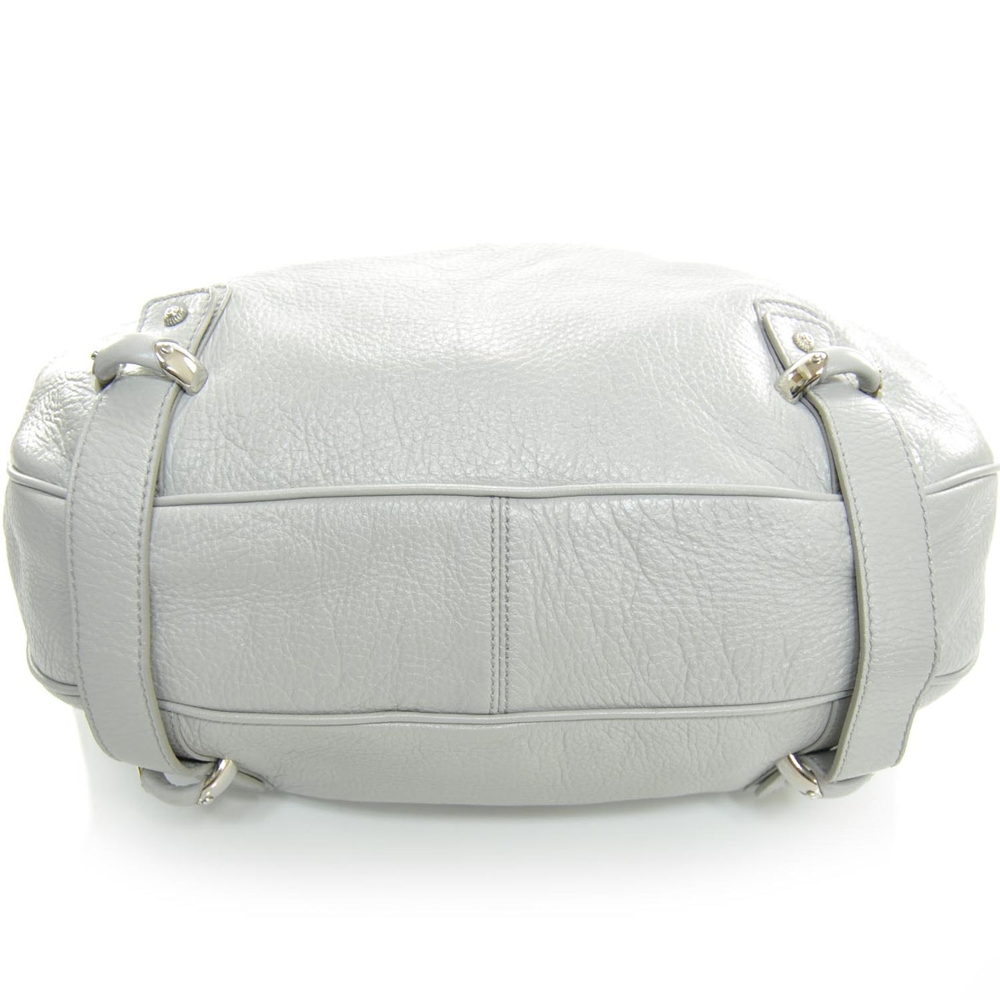 SALVATOREFERRAGAMOLeatherLargeHoboGrey