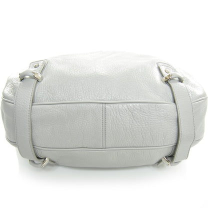 FASHIONPHILE SALVATOREFERRAGAMOLeatherLargeHoboGrey 4 of 8