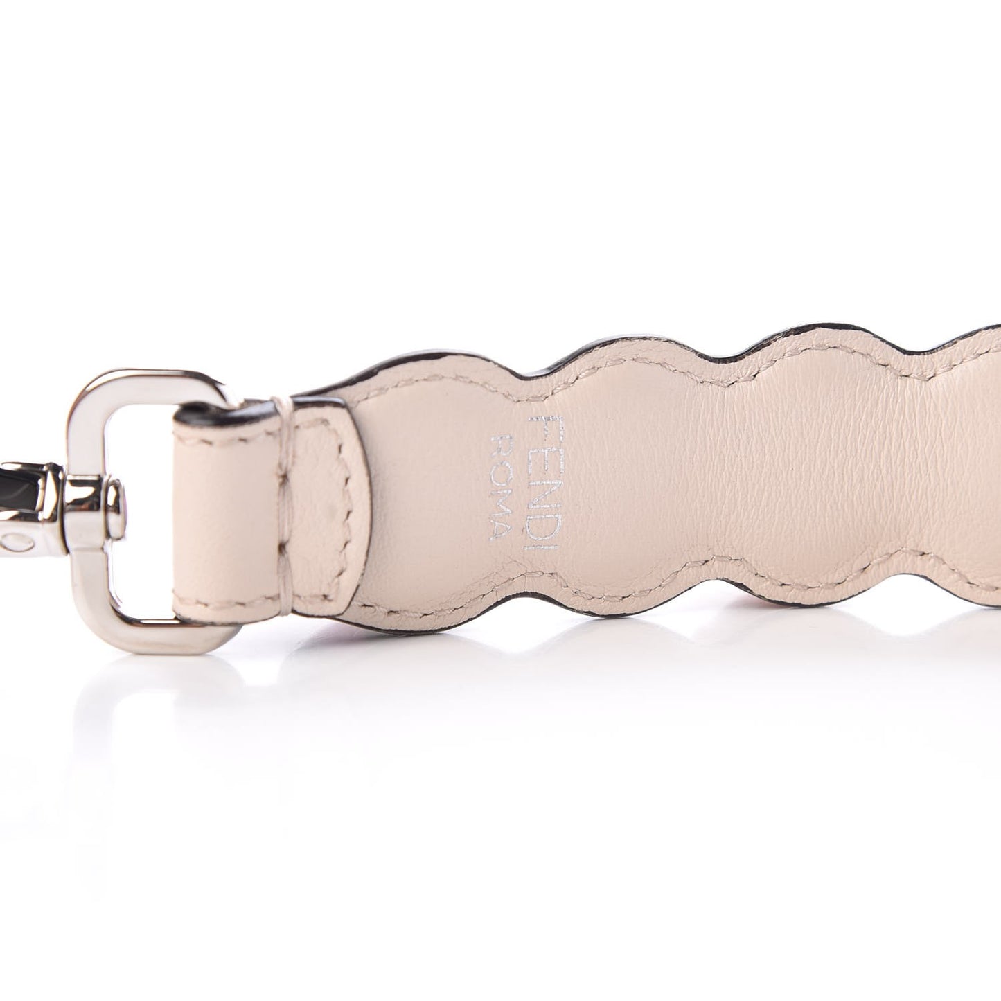Calfskin Rosebud Studded Mini Strap You Camelia Multicolor