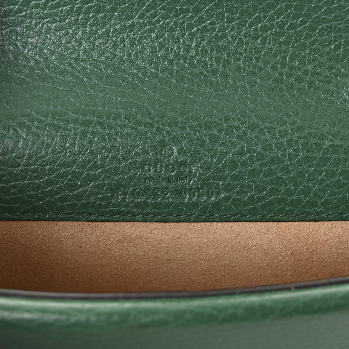 Dollar Calfskin Crystal Super Mini Dionysus Shoulder Bag Emerald