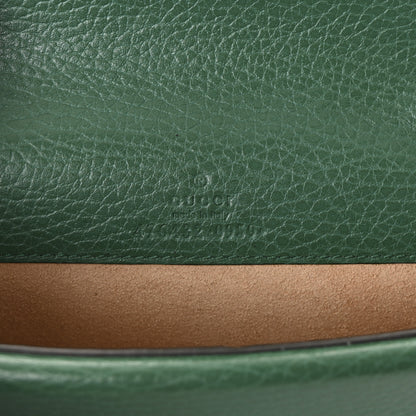 Gucci Dollar Calfskin Crystal Super Mini Dionysus Shoulder Bag Emerald 6 of 9