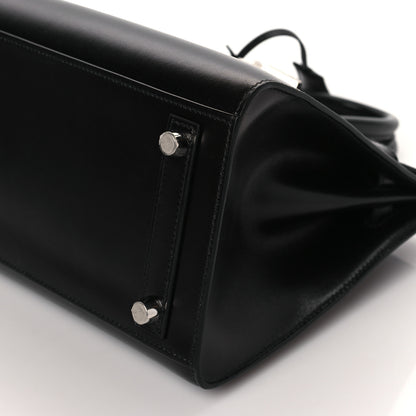 Hermes Box Birkin Sellier 25 Black 8 of 9