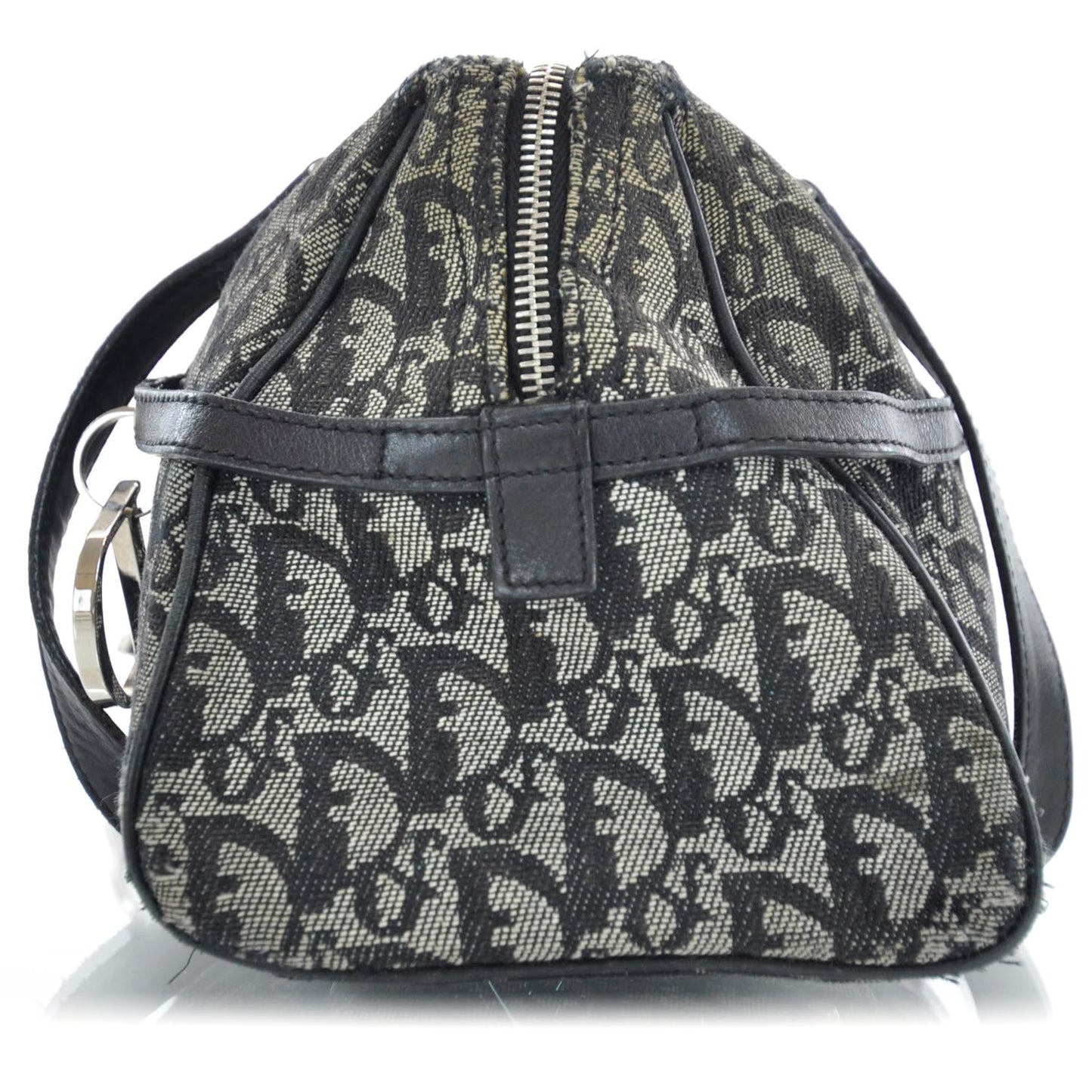 Denim Monogram Charms Boston Black