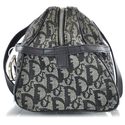 Christian Dior Denim Monogram Charms Boston Black 4 of 12