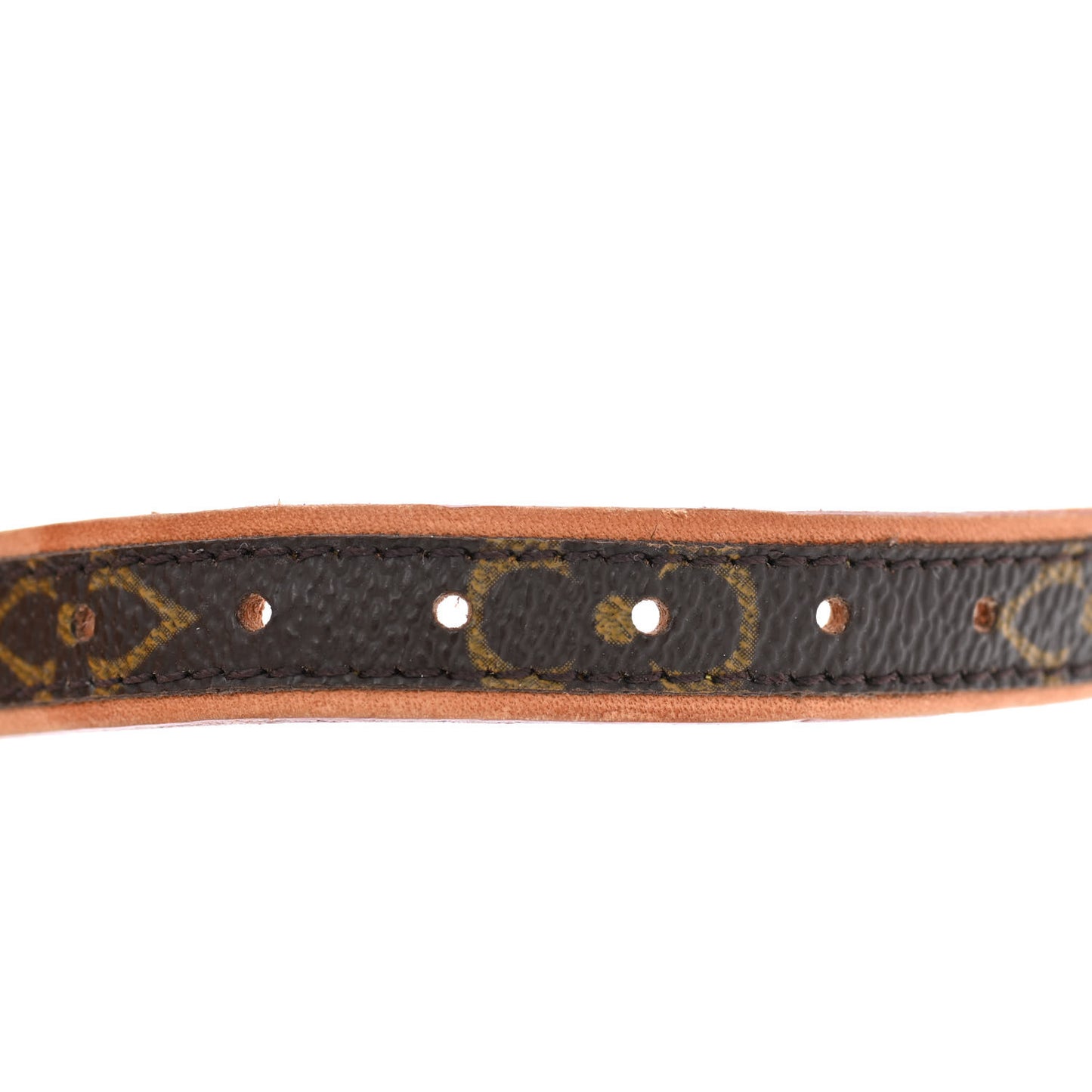 Monogram Baxter Dog Collar XS