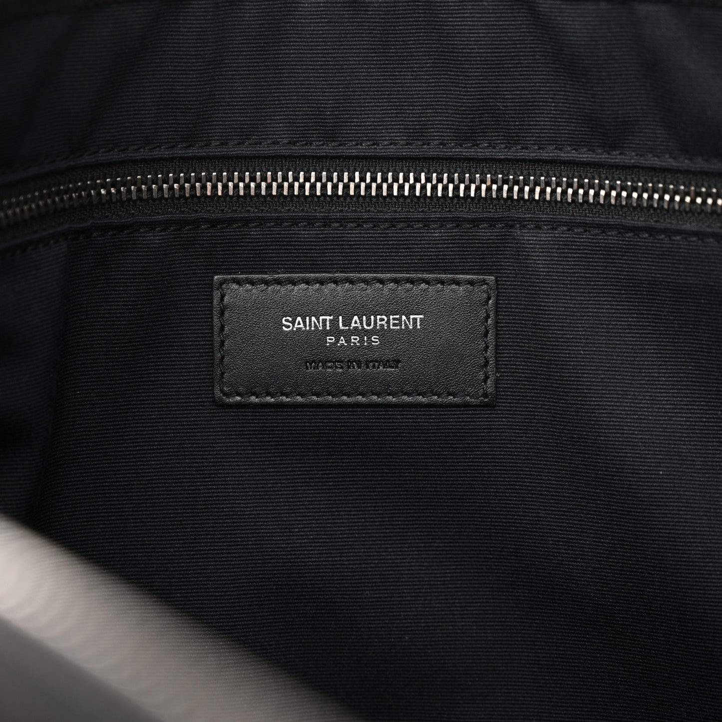 Suede Flat Messenger Bag Black