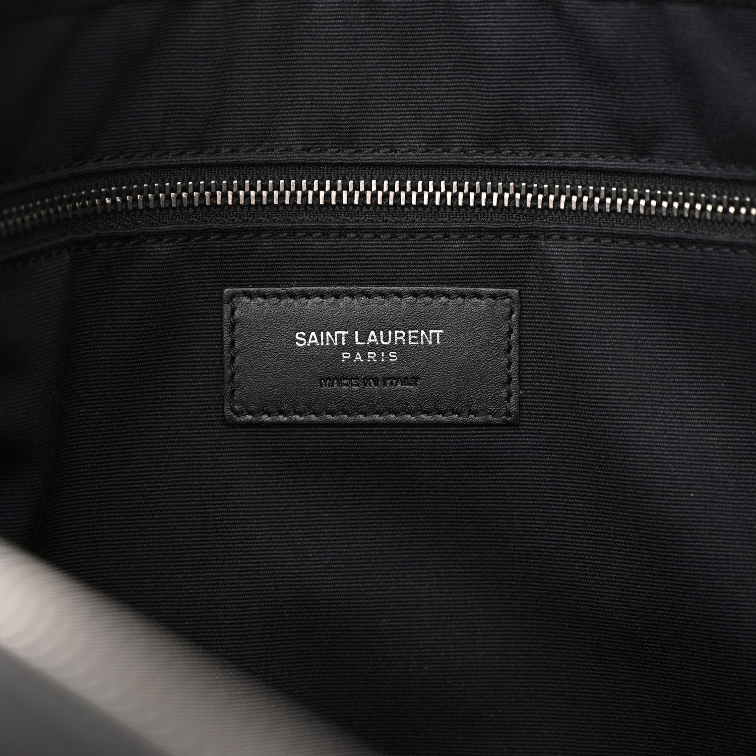 Saint Laurent Suede Flat Messenger Bag Black 6 of 15