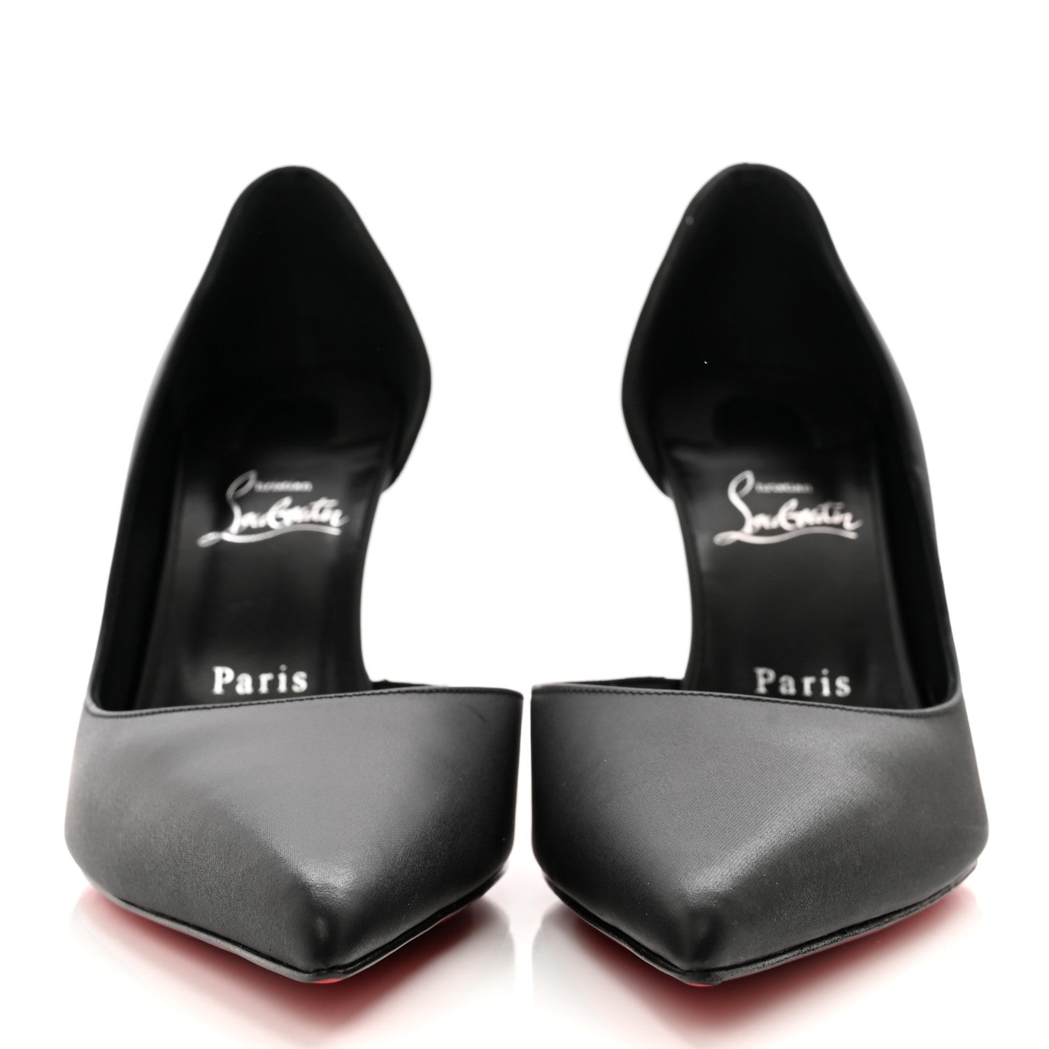 Christian Louboutin Shiny Nappa Iriza 85 Pumps 40 Black 2 of 12