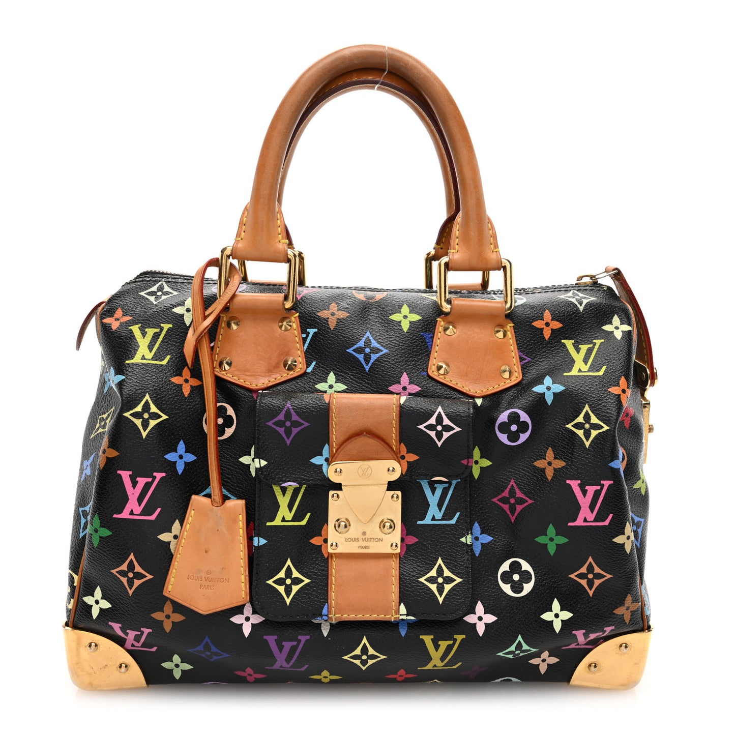 Monogram Multicolor Speedy 30 Black