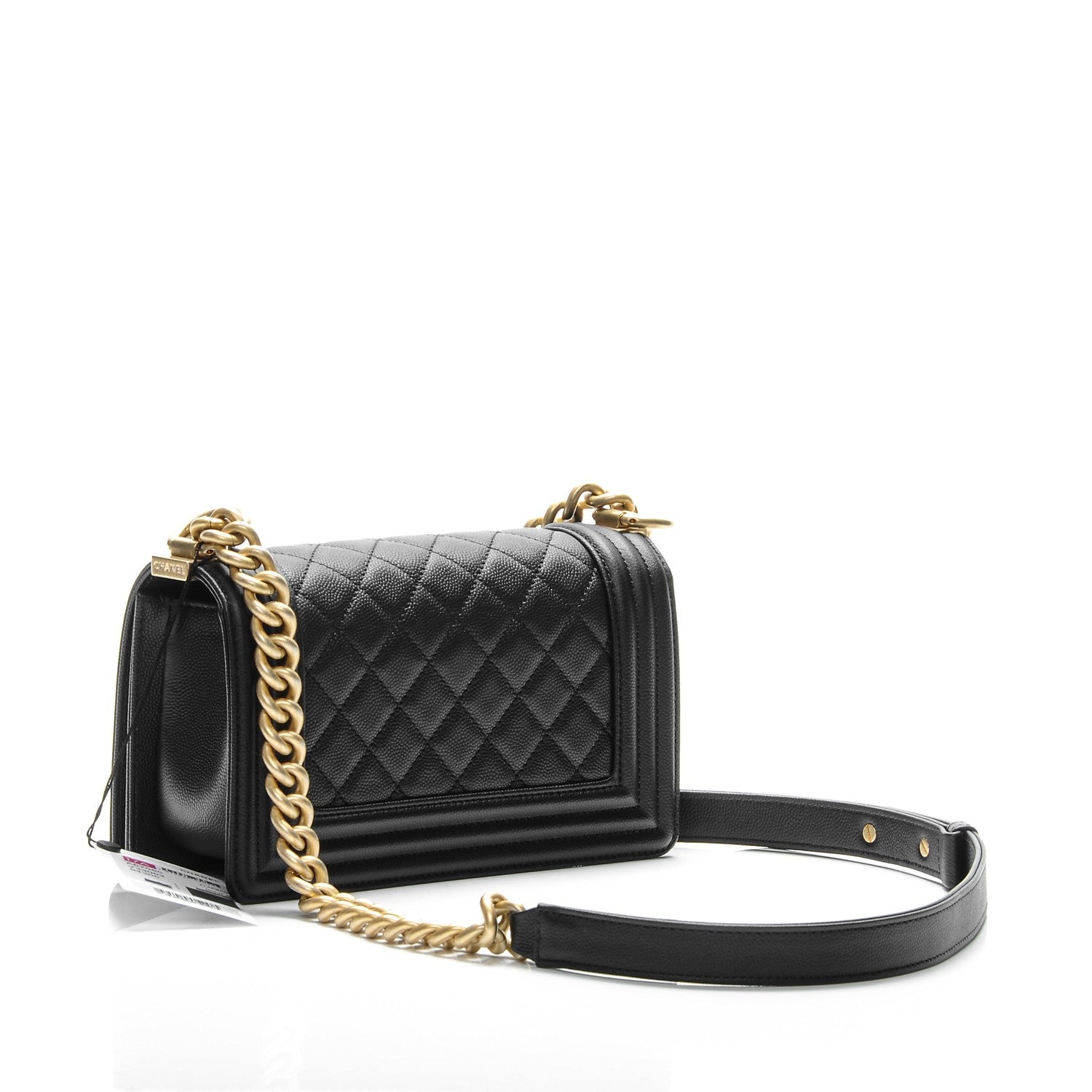 Chanel Caviar Quilted Small Boy Flap Black 3 of 8