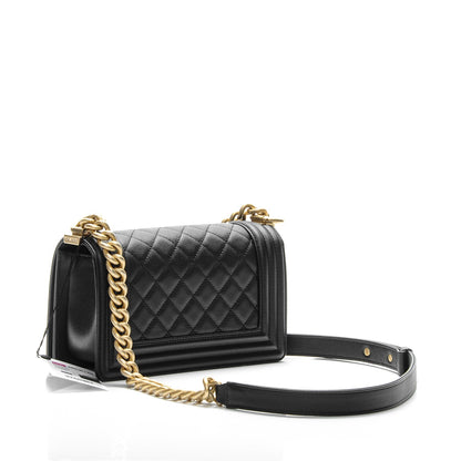 Chanel Caviar Quilted Small Boy Flap Black 3 of 8
