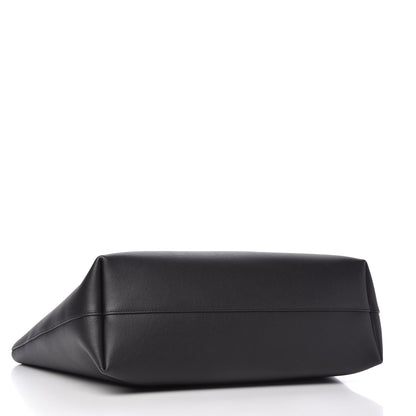 Saint Laurent Calfskin Large Shopping Tote Black 4 of 10