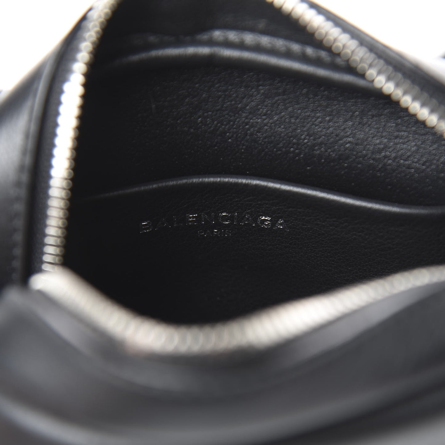 Calfskin Logo XS Everyday Camera Bag Black