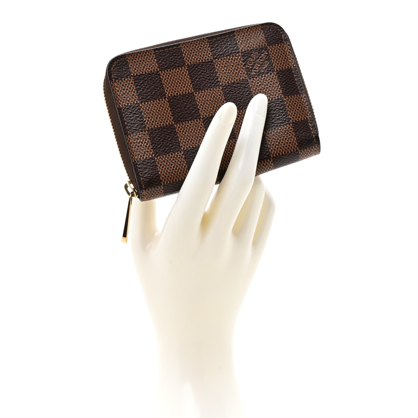 Damier Ebene Zippy Coin Purse