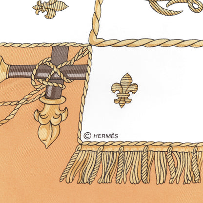 Hermes Silk Vue Du Carosse De La Galere La Reale Scarf 90 3 of 4