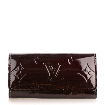 Louis Vuitton Vernis Multicles 4 Key Holder Amarante 1 of 7