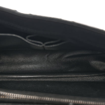 Chanel Caviar Lizard Embossed Quilted Small Coco Handle Flap Black 5 of 15
