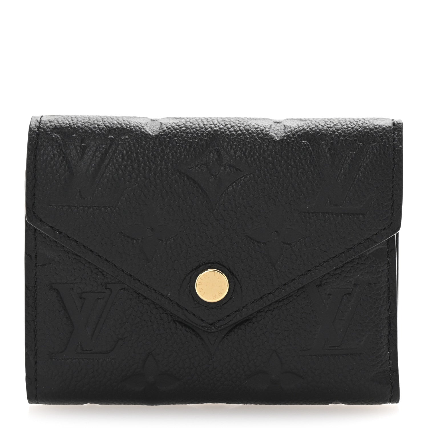 Louis Vuitton Empreinte Victorine Wallet Black 1 of 7