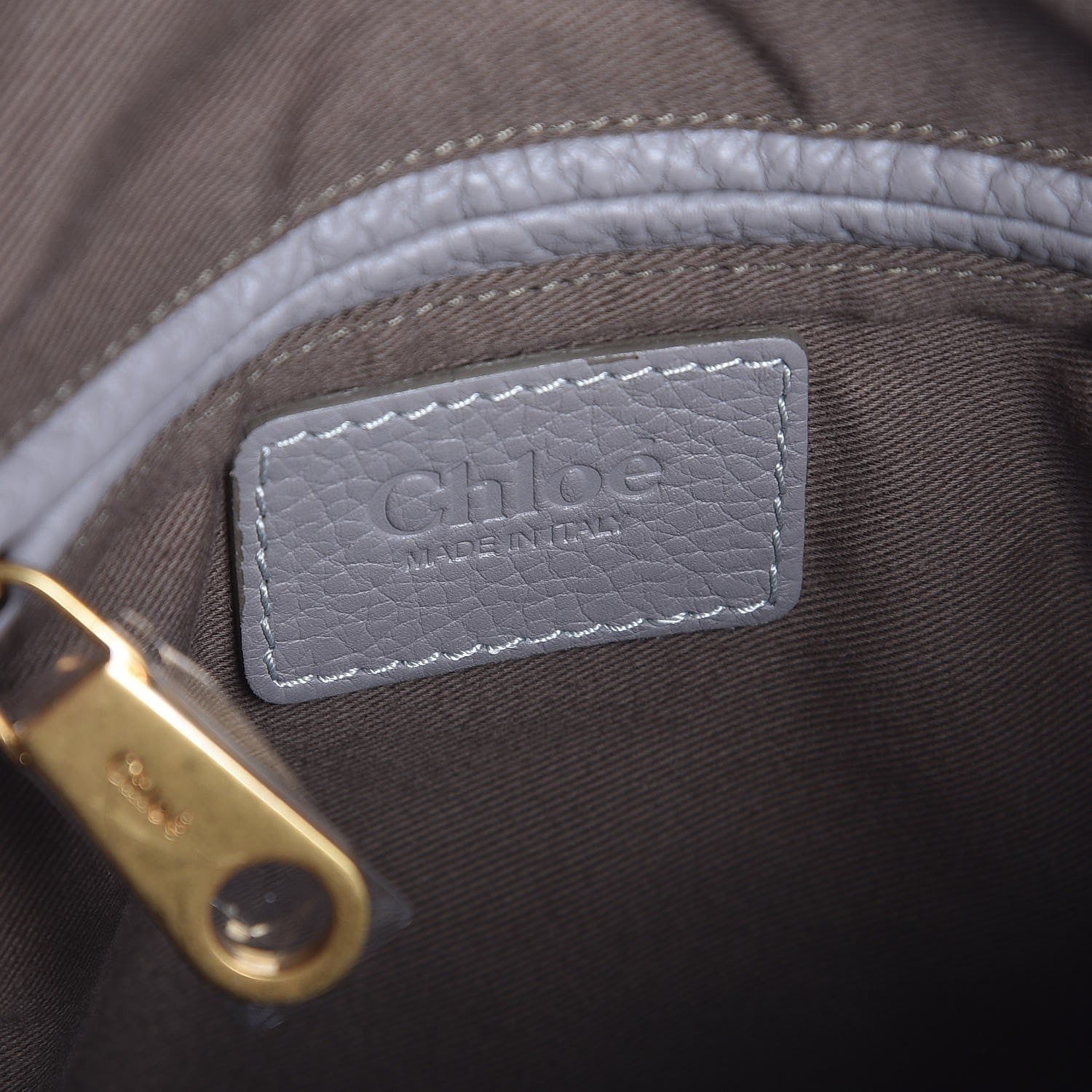 Chloe Calfskin Small Marcie Satchel Cashmere Grey 7 of 10