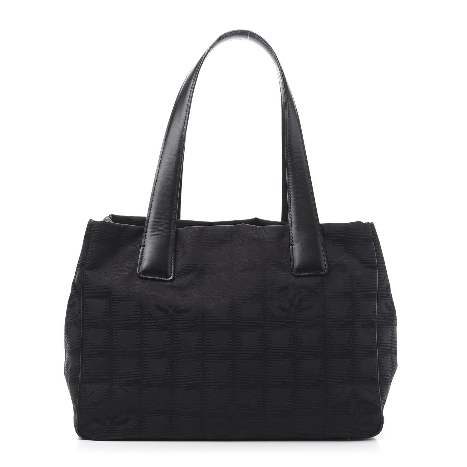 Chanel Nylon Medium Travel Tote Black 1 of 14
