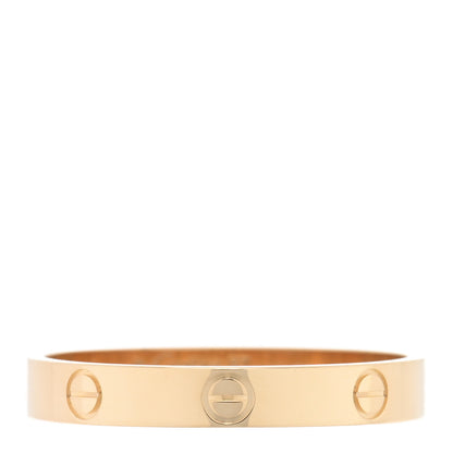 Cartier 18K Yellow Gold 3.5mm LOVE Wedding Band Ring 67/11.75 1 of 5