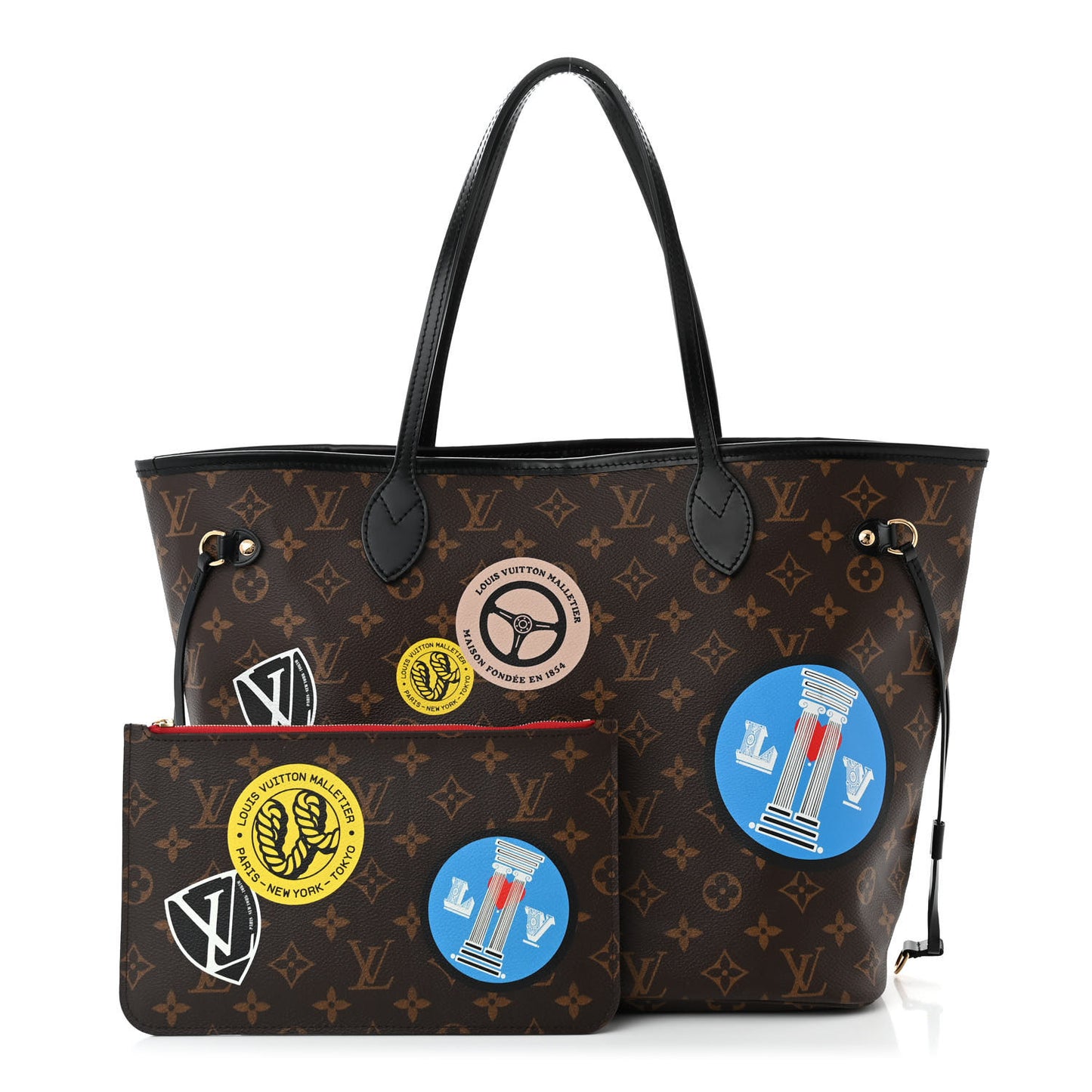 Monogram My LV World Tour Neverfull MM