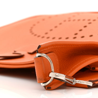 Hermes Epsom Evelyne III GM Orange 13 of 13