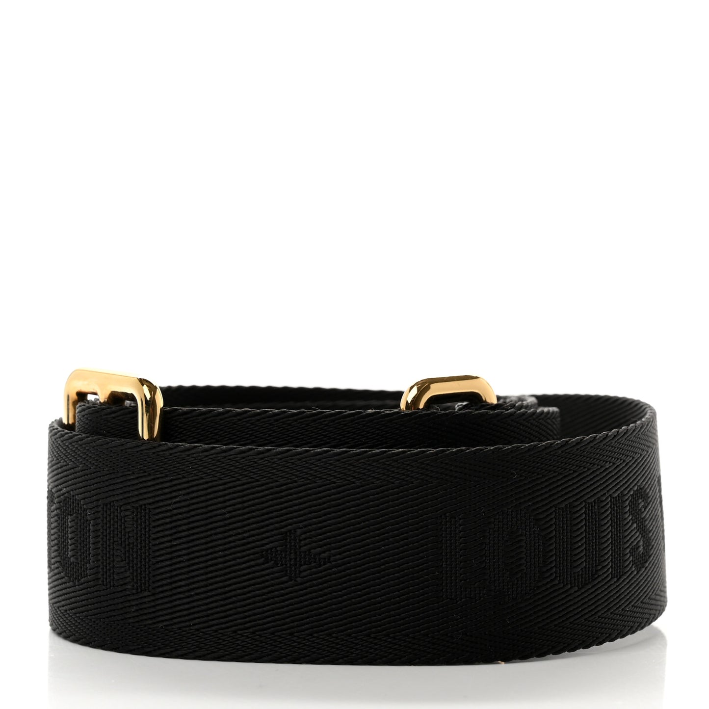 Nylon Petite Malle Souple Shoulder Strap Black