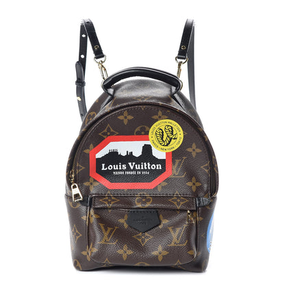 Louis Vuitton Monogram World Tour Palm Springs Backpack Mini 1 of 9