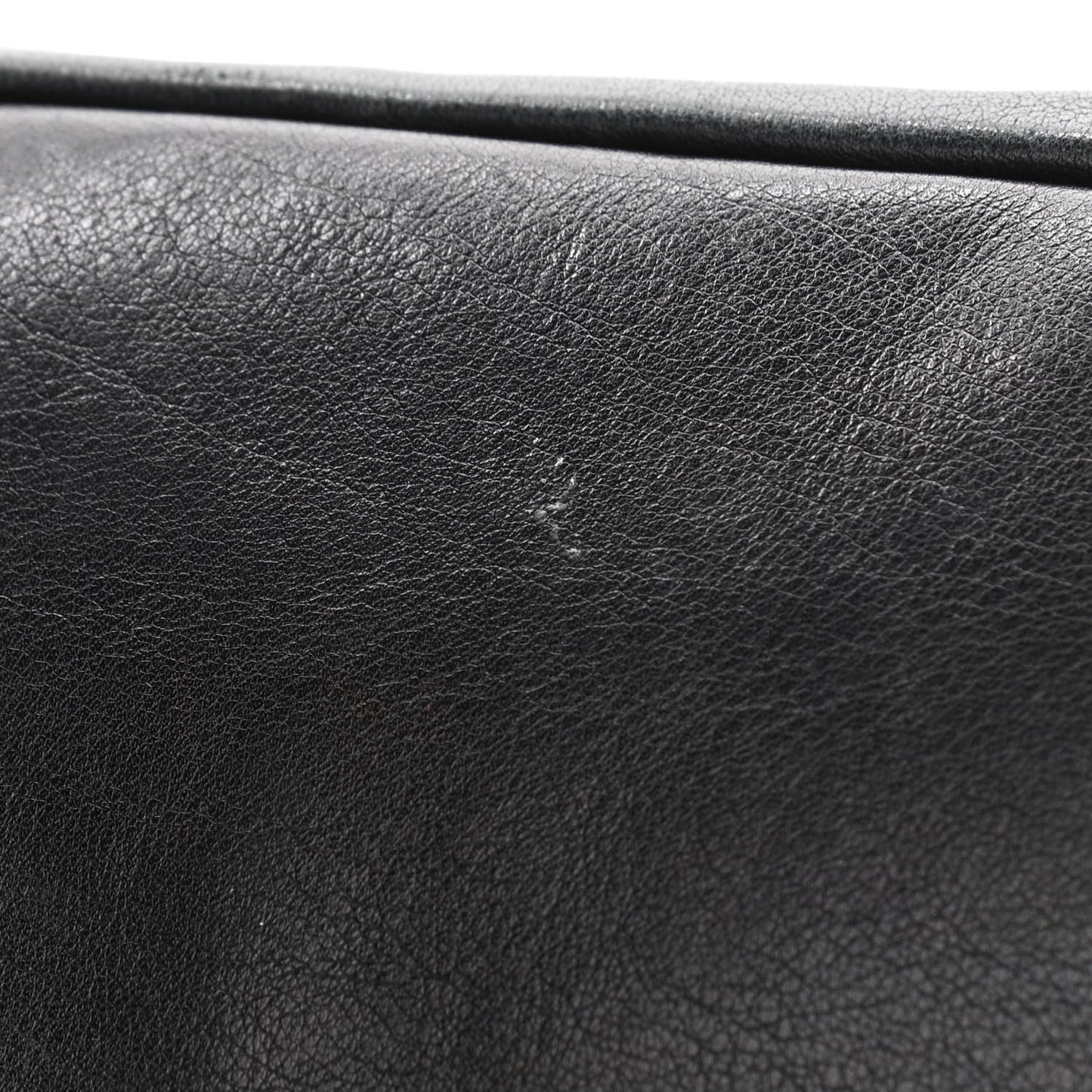 Soft Calf Chain Tote Black