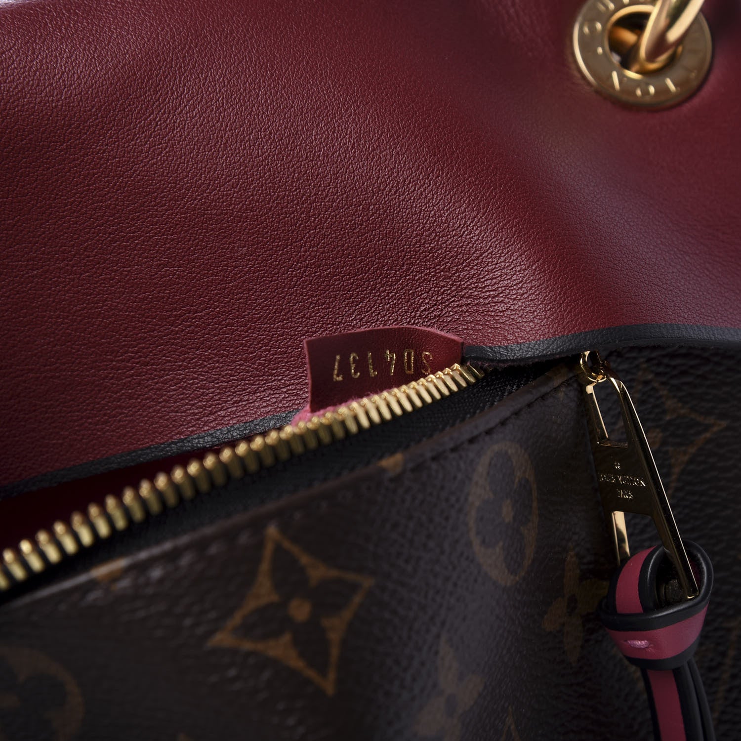 Louis Vuitton Monogram Tuileries Besace Rose Bruyere 8 of 12