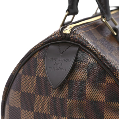 Louis Vuitton Damier Ebene Speedy 25 6 of 11