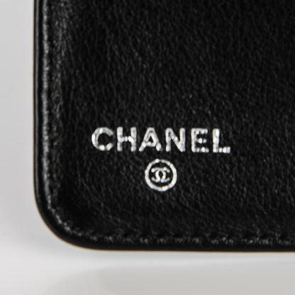 Chanel Caviar Sevruga L-Zip Pocket Wallet Black 6 of 9