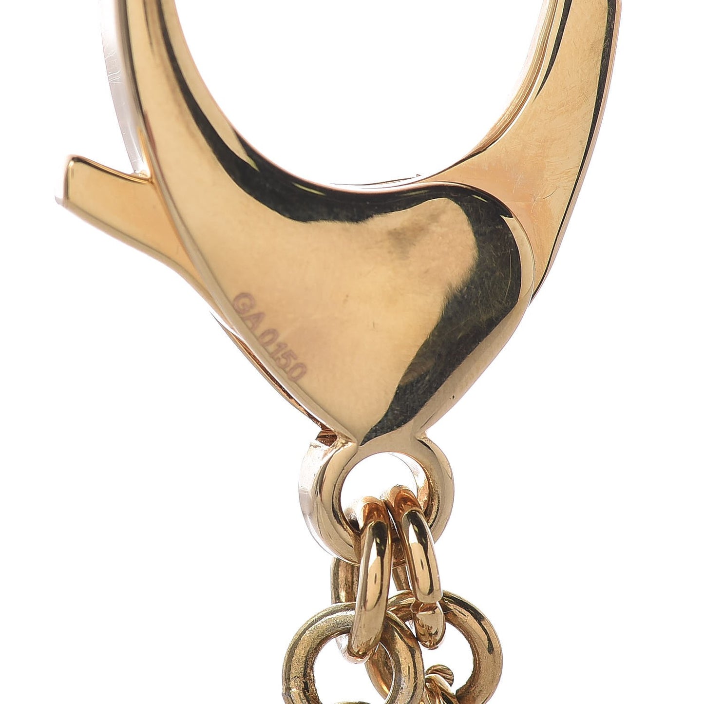 Resin Naif Bag Charm Rose