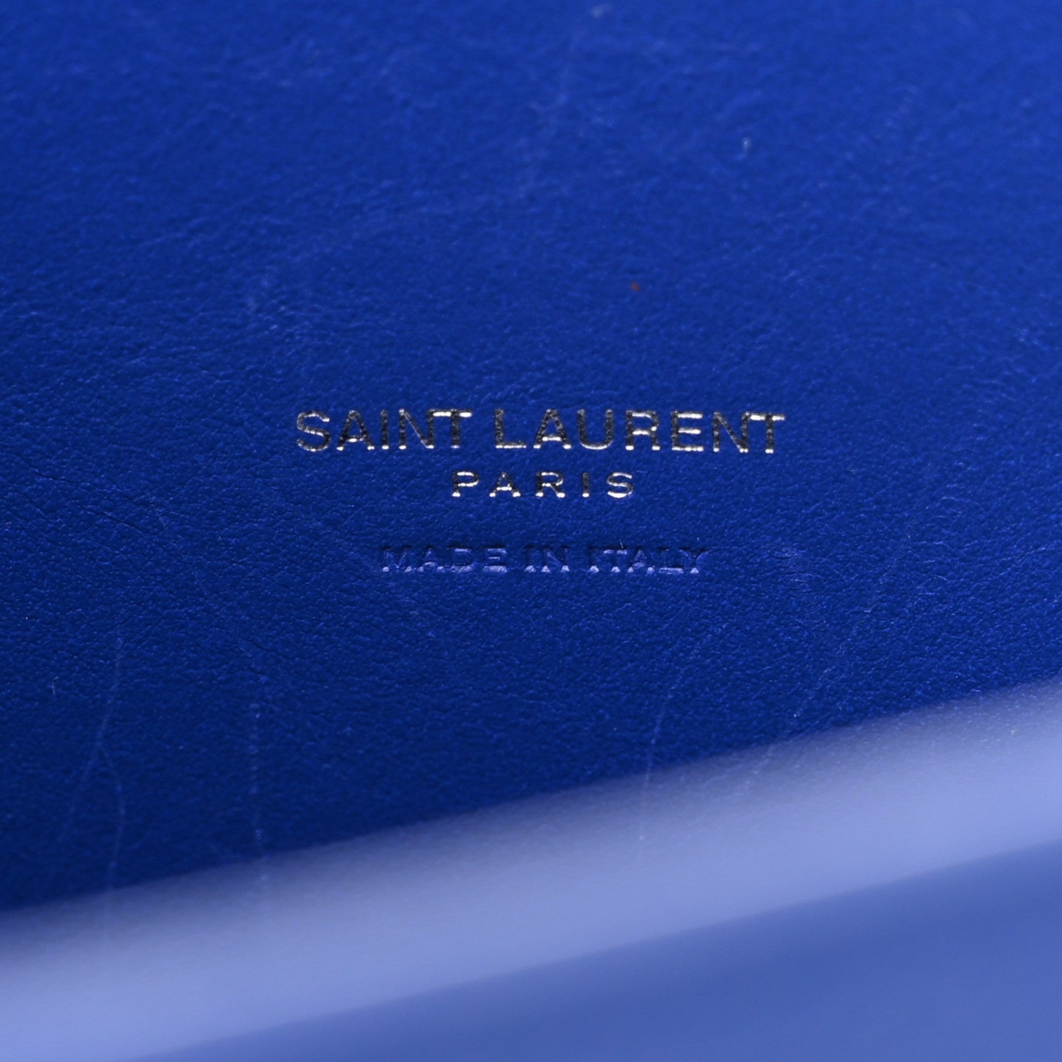 Saint Laurent Grained Calfskin Small Sac De Jour Outremer 6 of 12
