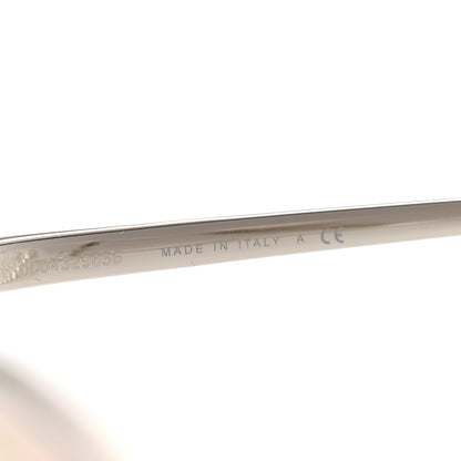 Chanel Butterfly Removable Pearl Chain Sunglasses 4262 Silver 6 of 8
