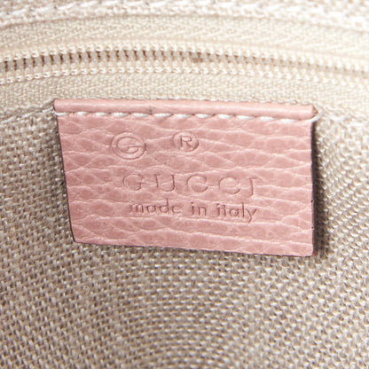 Gucci Calfskin Medium Dome Bag Pink 5 of 9