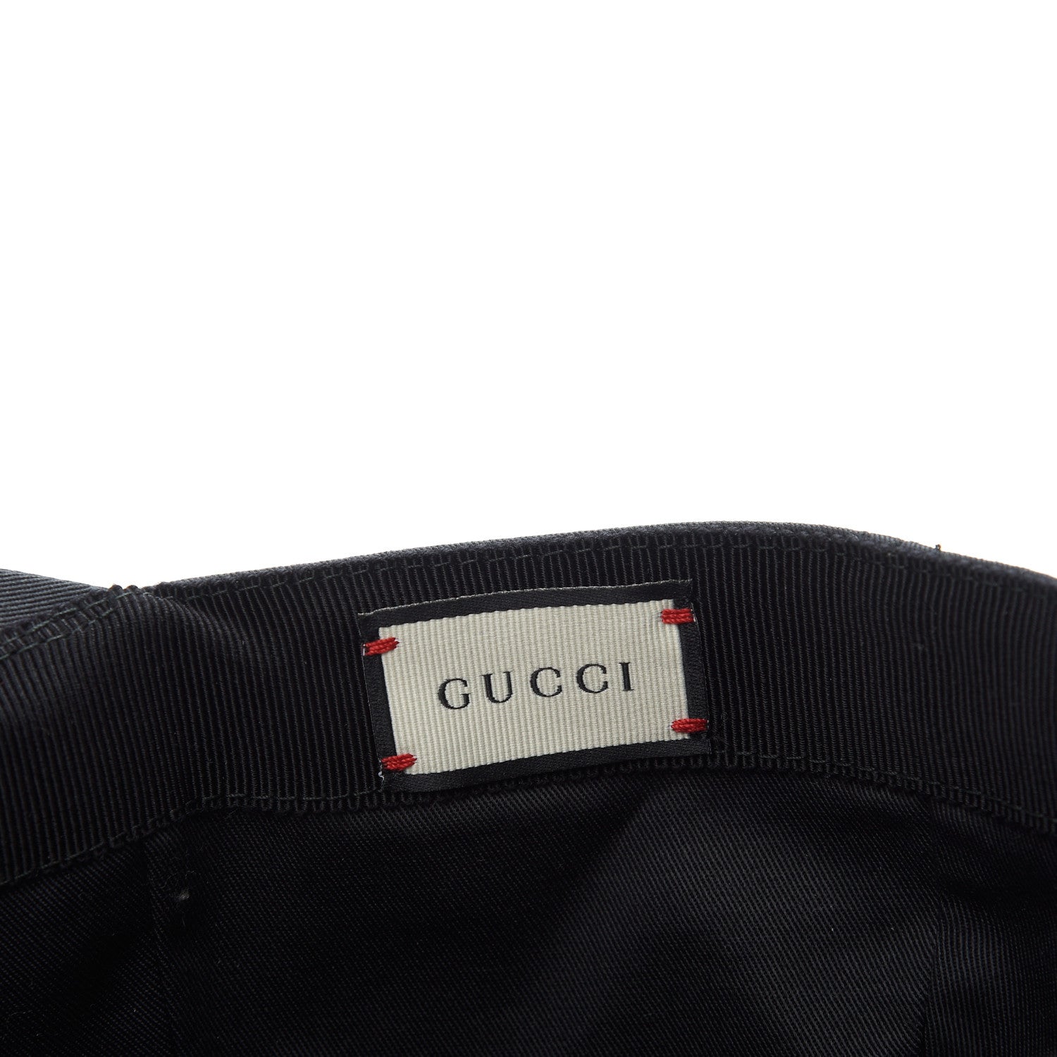 Gucci Canvas Embroidered New Baseball Hat XL Black 7 of 7
