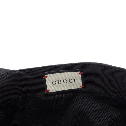 Gucci Canvas Embroidered New Baseball Hat XL Black 7 of 7