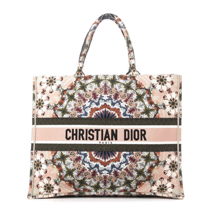 Christian Dior Canvas Embroidered KaleiDioroscopic Book Tote Multicolor 1 of 10