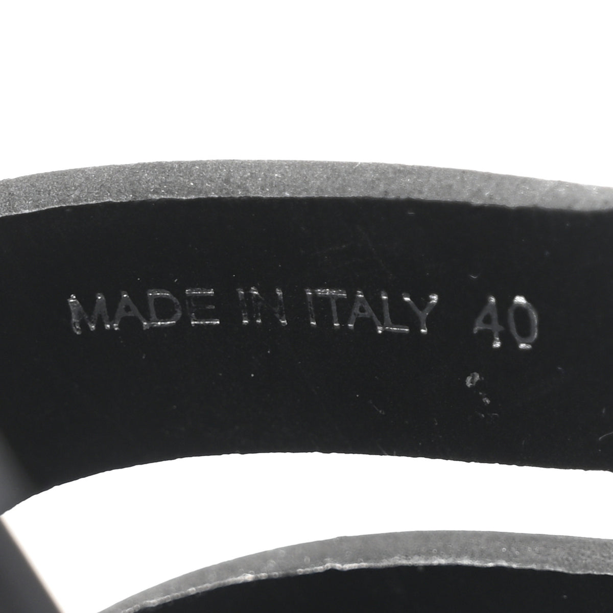 Prada Foam Rubber Triangle Logo Monolith 55mm Cage Sandals 40 Black 9 of 10
