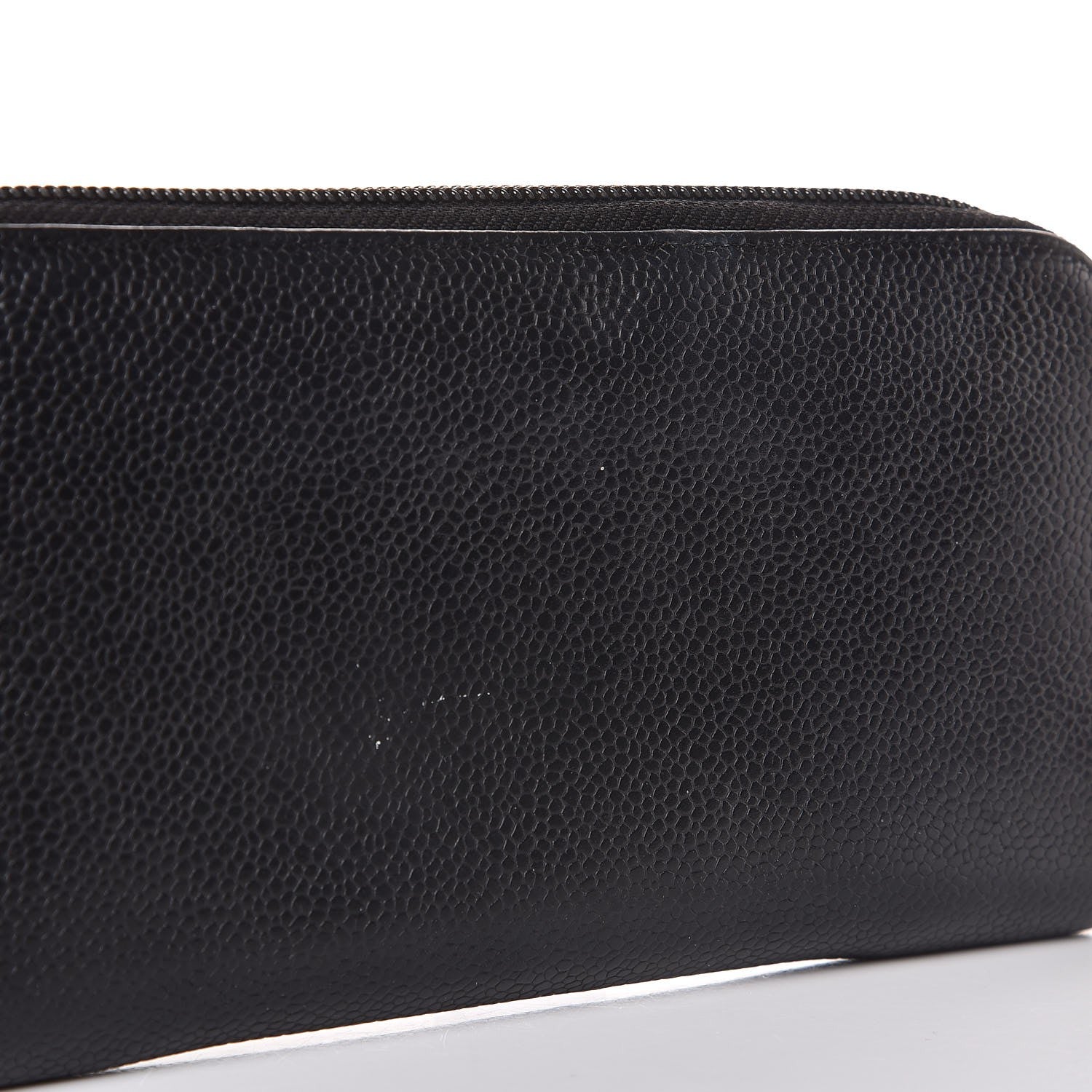 Chanel Caviar Large Timeless CC Zip Around Wallet Black 8 of 9