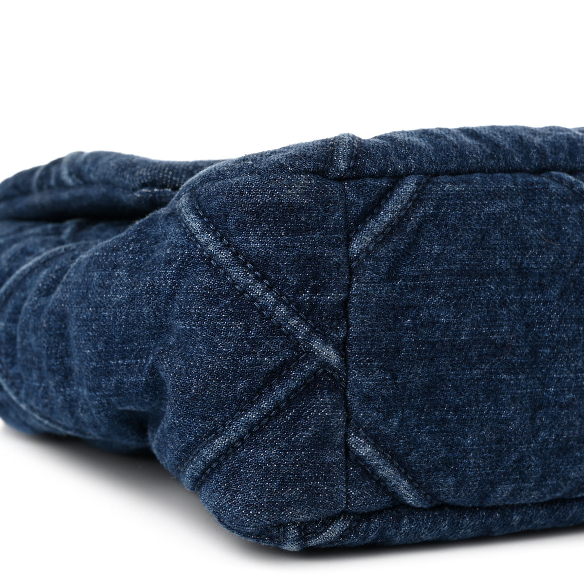Chanel Denim Quilted Medium Chanel 19 Flap Blue 9 of 10